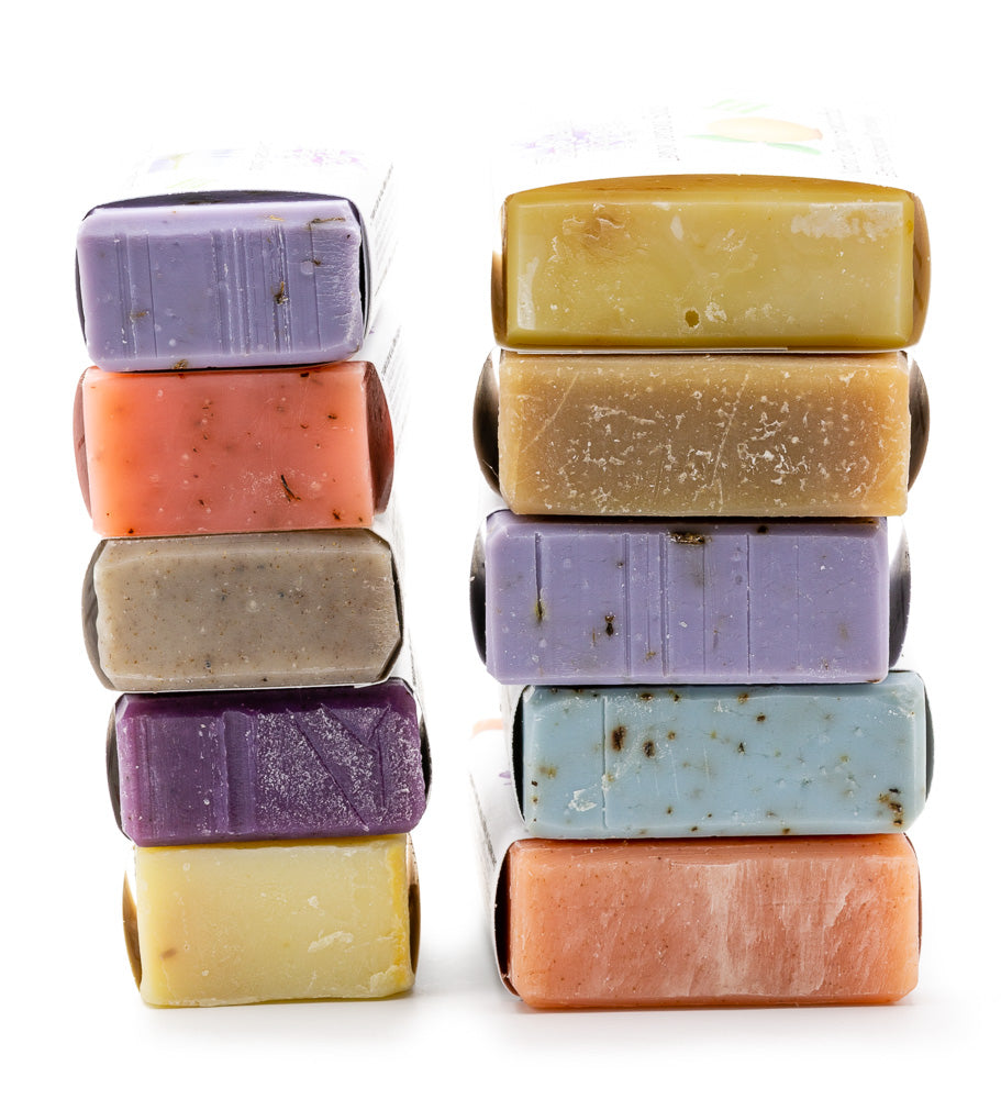 Handmade Soap Set of 10 Soaps, Homemade Soap, Natural Soap