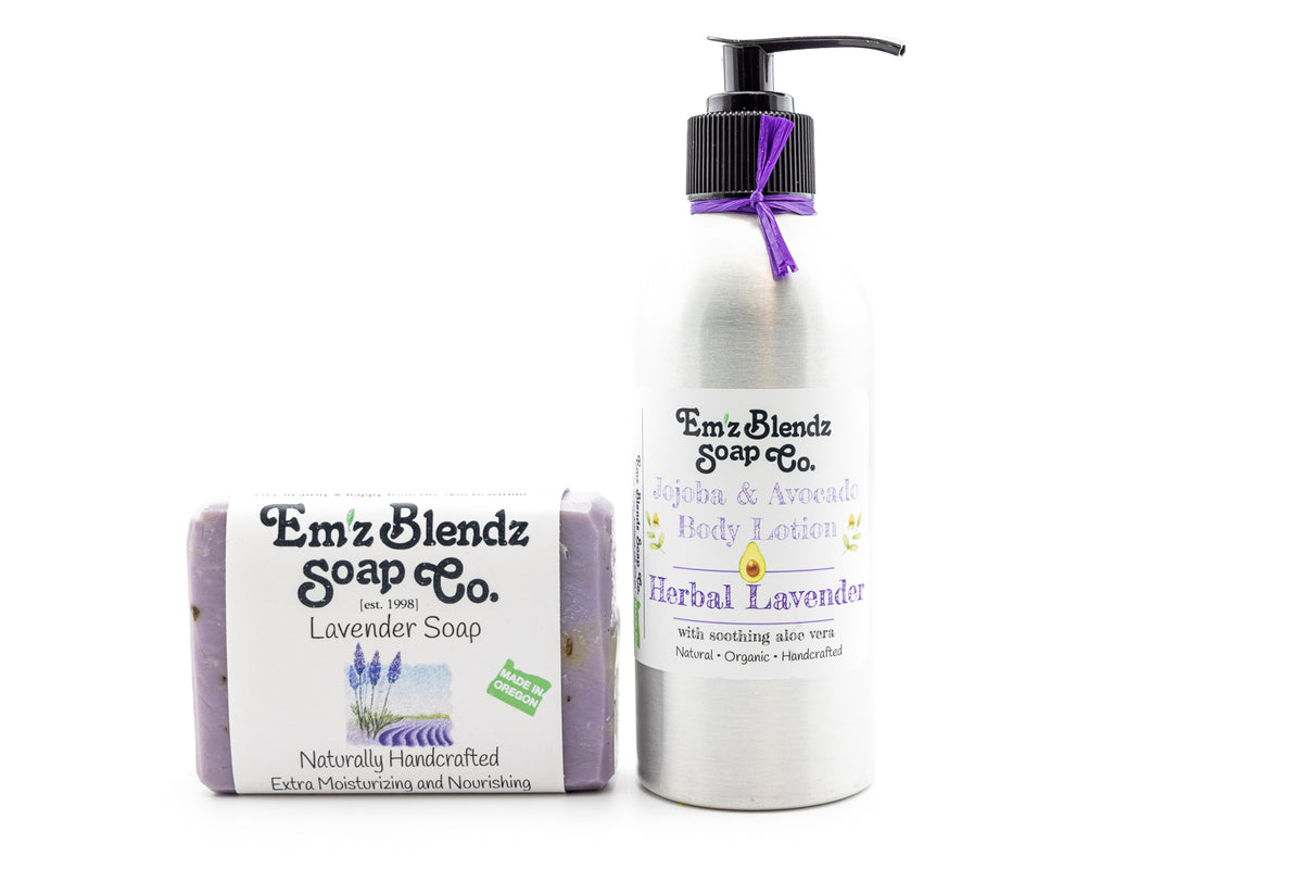 Lotion and Soap Bar Set