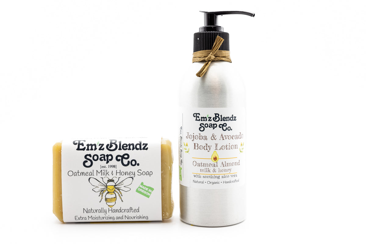 Lotion and Soap Bar Set