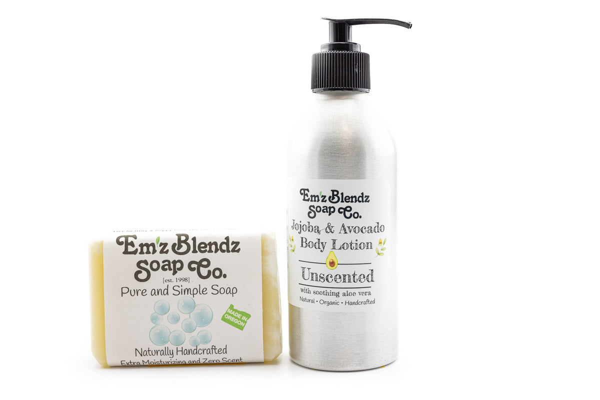Lotion and Soap Bar Set