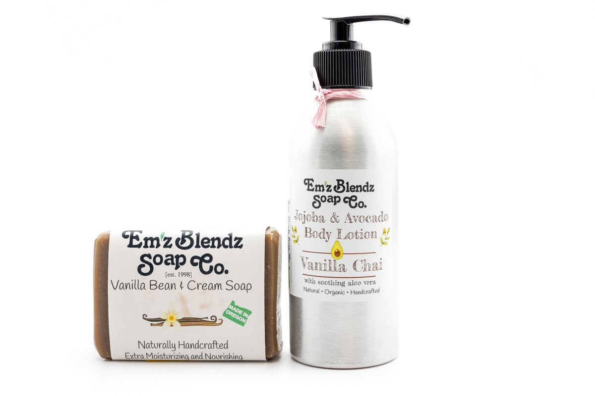 Lotion and Soap Bar Set