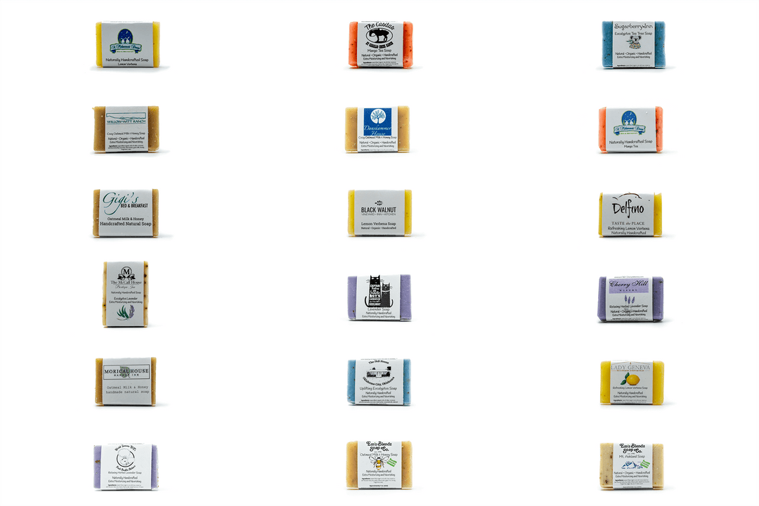Custom Label Setup for Guest Toiletry Products - One Time Setup    Em'z Blendz Soap Co.