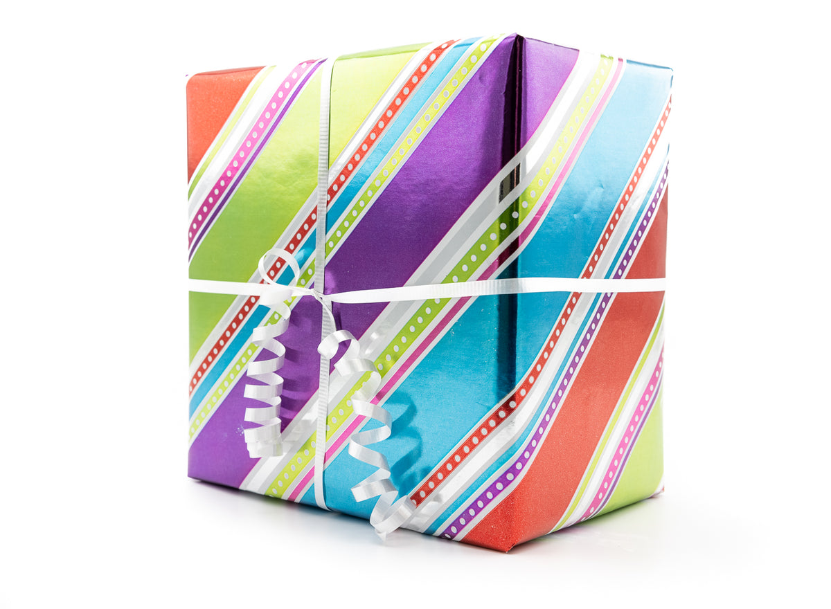 Gift Wrapping Paper and Ribbon